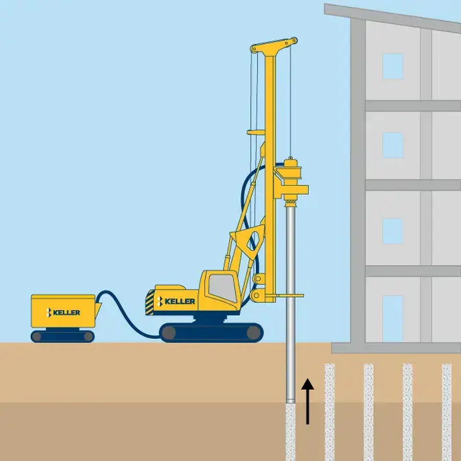 Rigid inclusion illustration