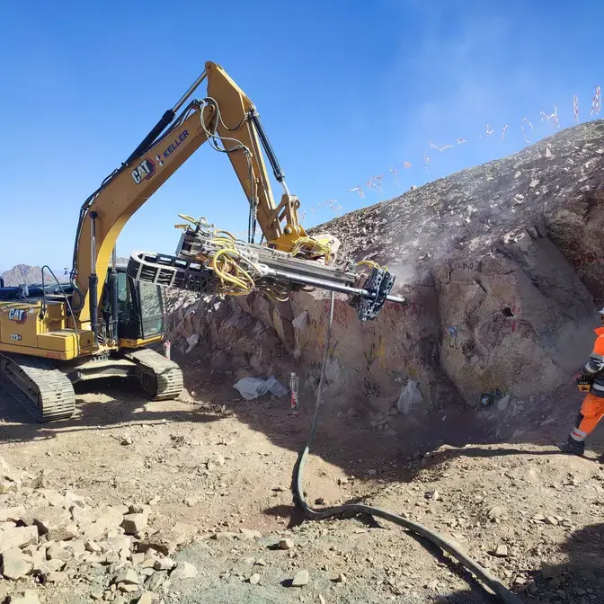 Slope stabilisation solution image