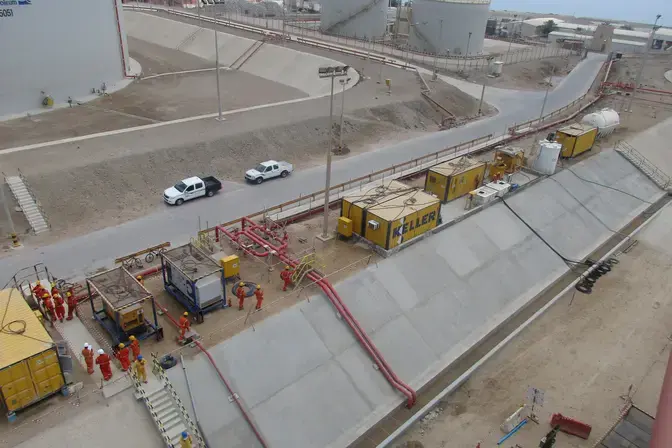 grouting works including compensation and cavity grouting and instrumentation