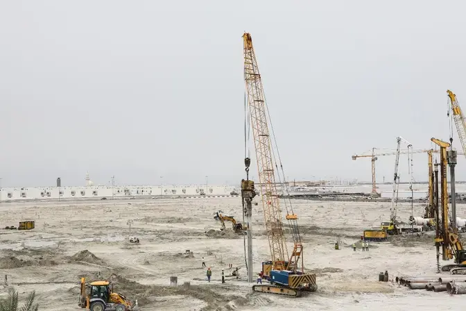 design and install bored piles for mixed-use development