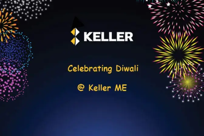 celebrating diwali at Keller ME