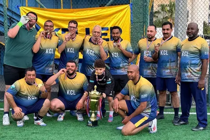 Team KSA wins the match