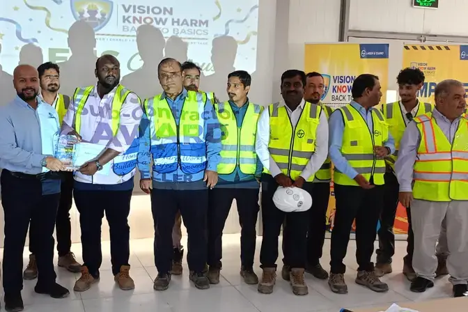 KSA Project Team Honored with EHS Conscious Best Subcontractor Award