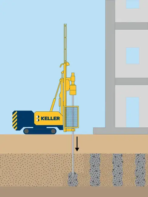 compaction grouting illustration
