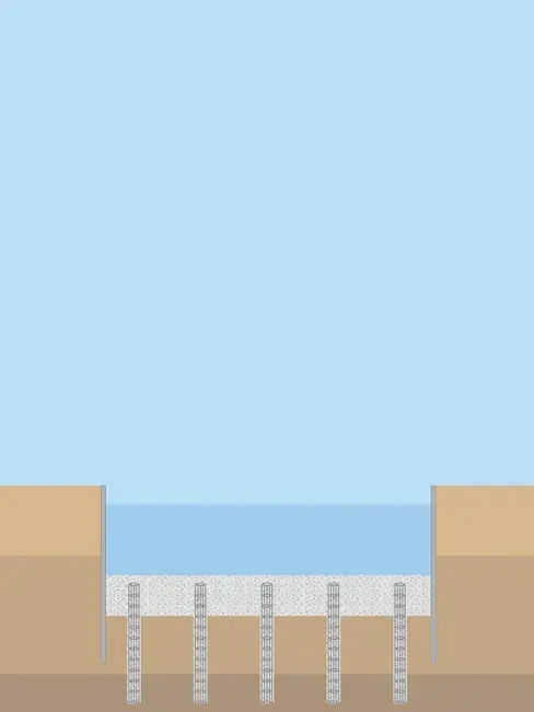 Bottom seals technique illustration