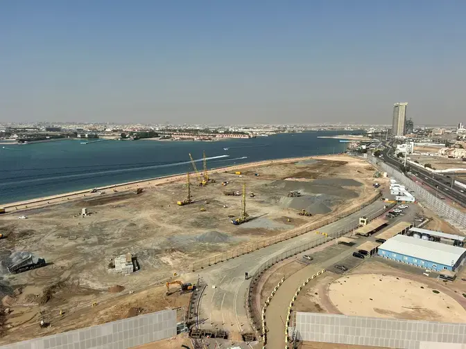 Ground improvement works at OBHUr