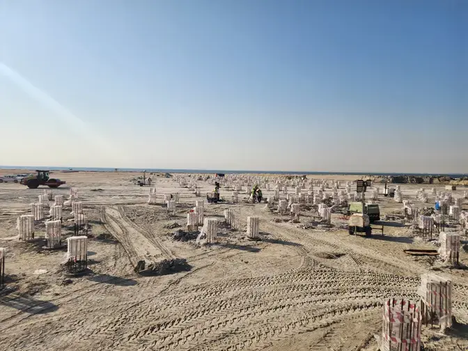Multi Use Beach Resort by Rixos - CFA Piles
