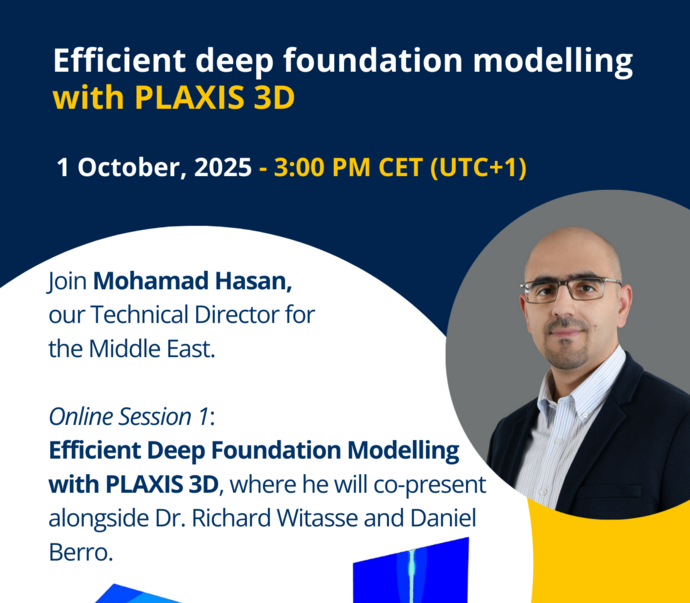 Keller participation in Plaxis 3D session 1 - Mohamad Hasan