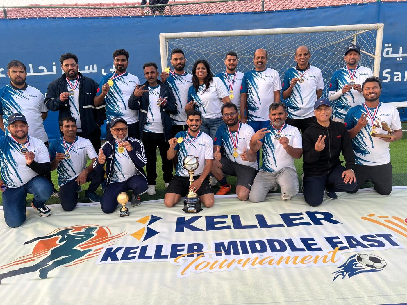 Bahrain soccer team win football tournament