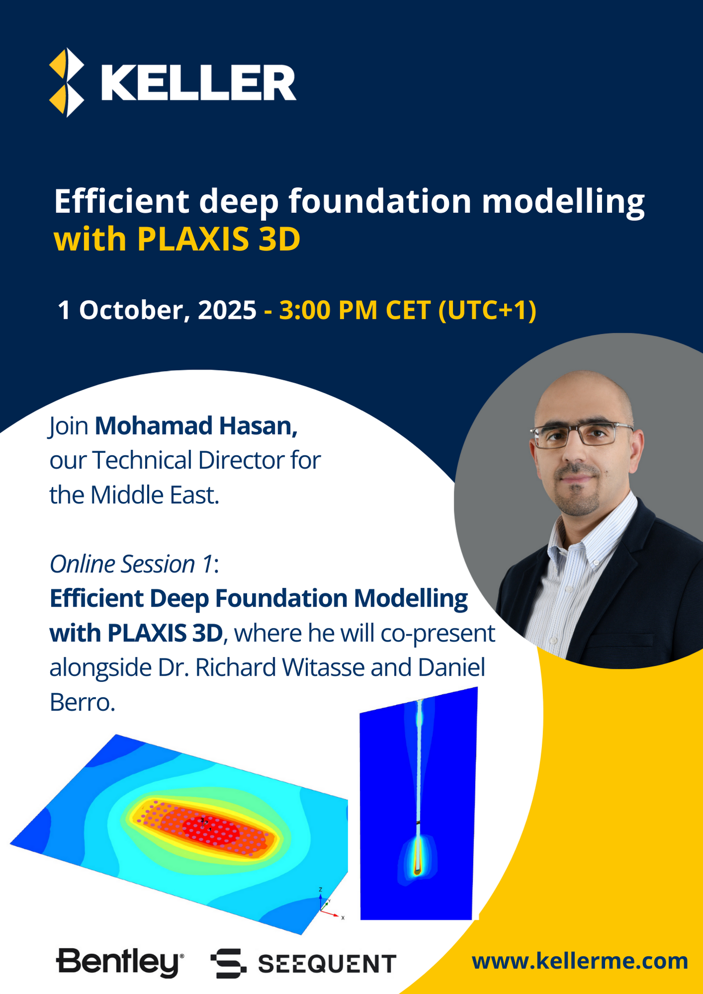 Keller participation in online session - Mohamad Hasan