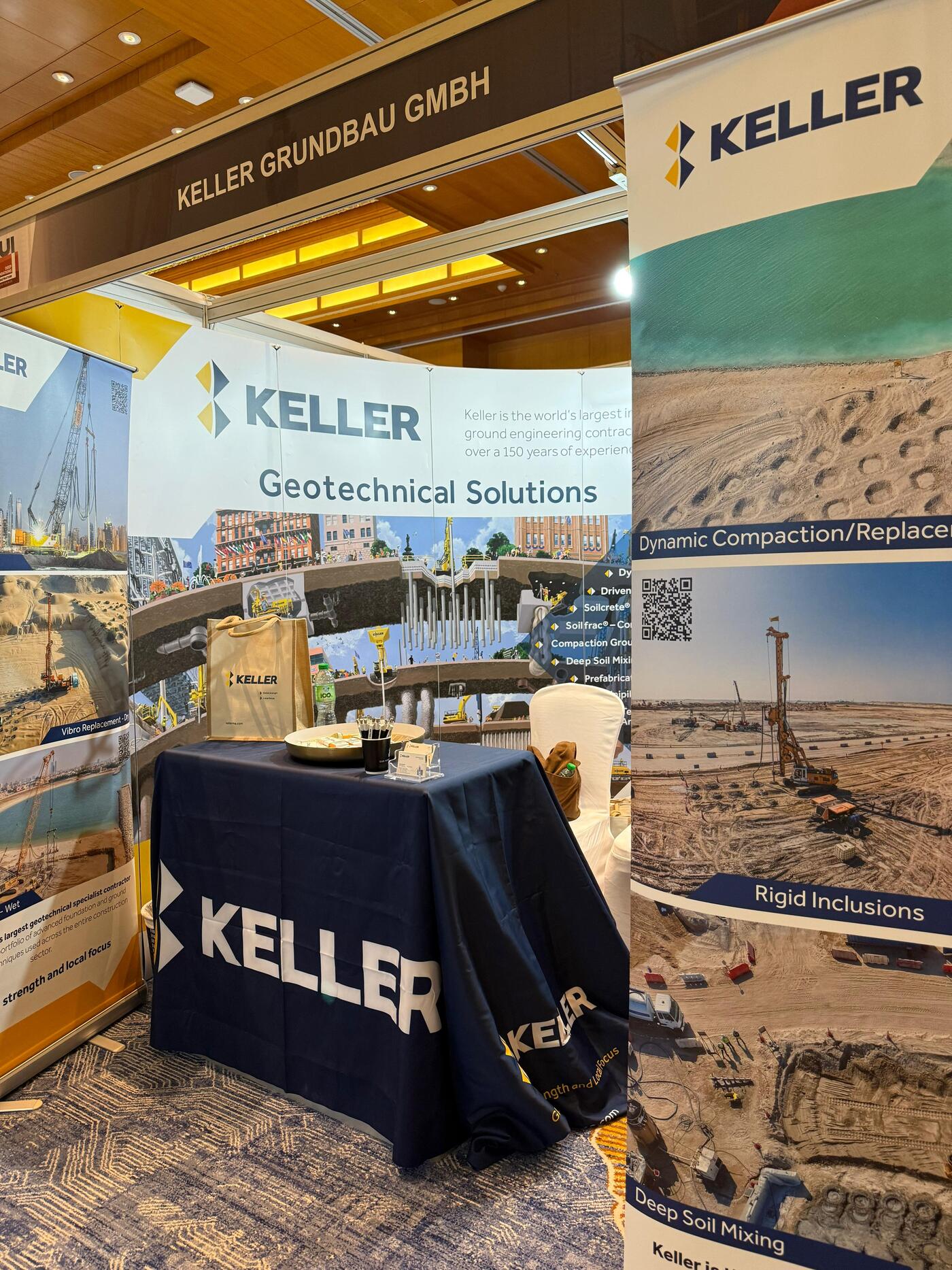 Keller stand at DFUI Mena Conference