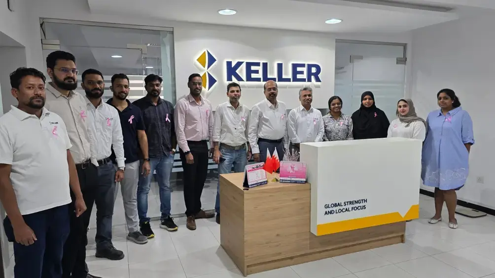 Keller Bahrain team - Think pink program 