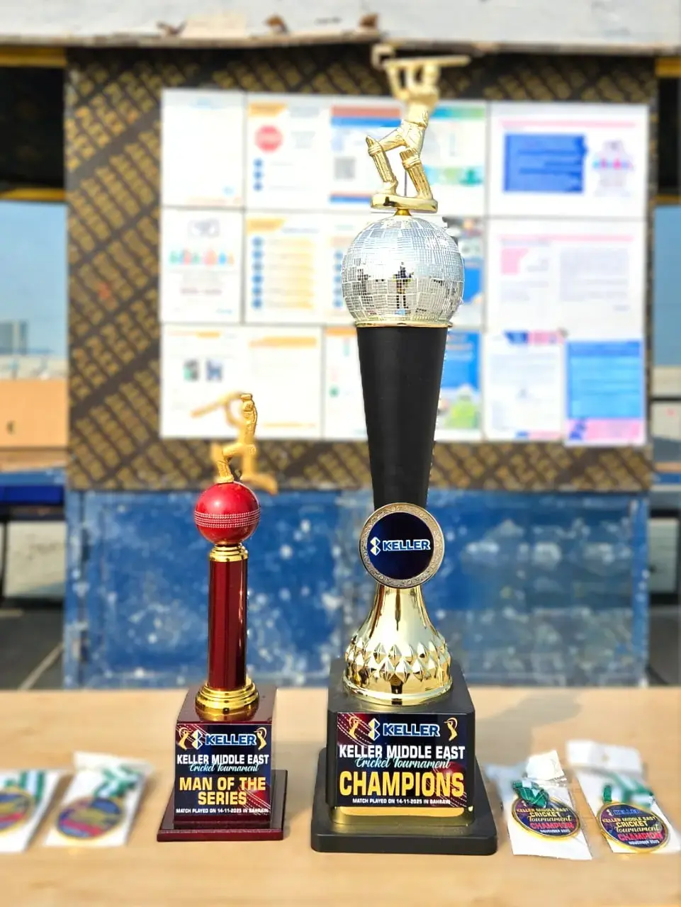 Cricket trophy