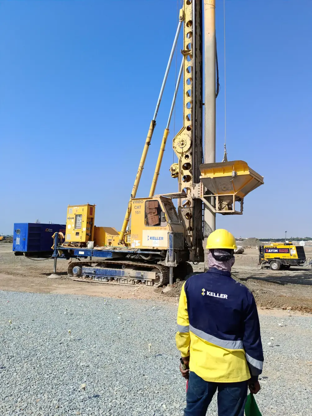 vibro compaction works at OBHUR