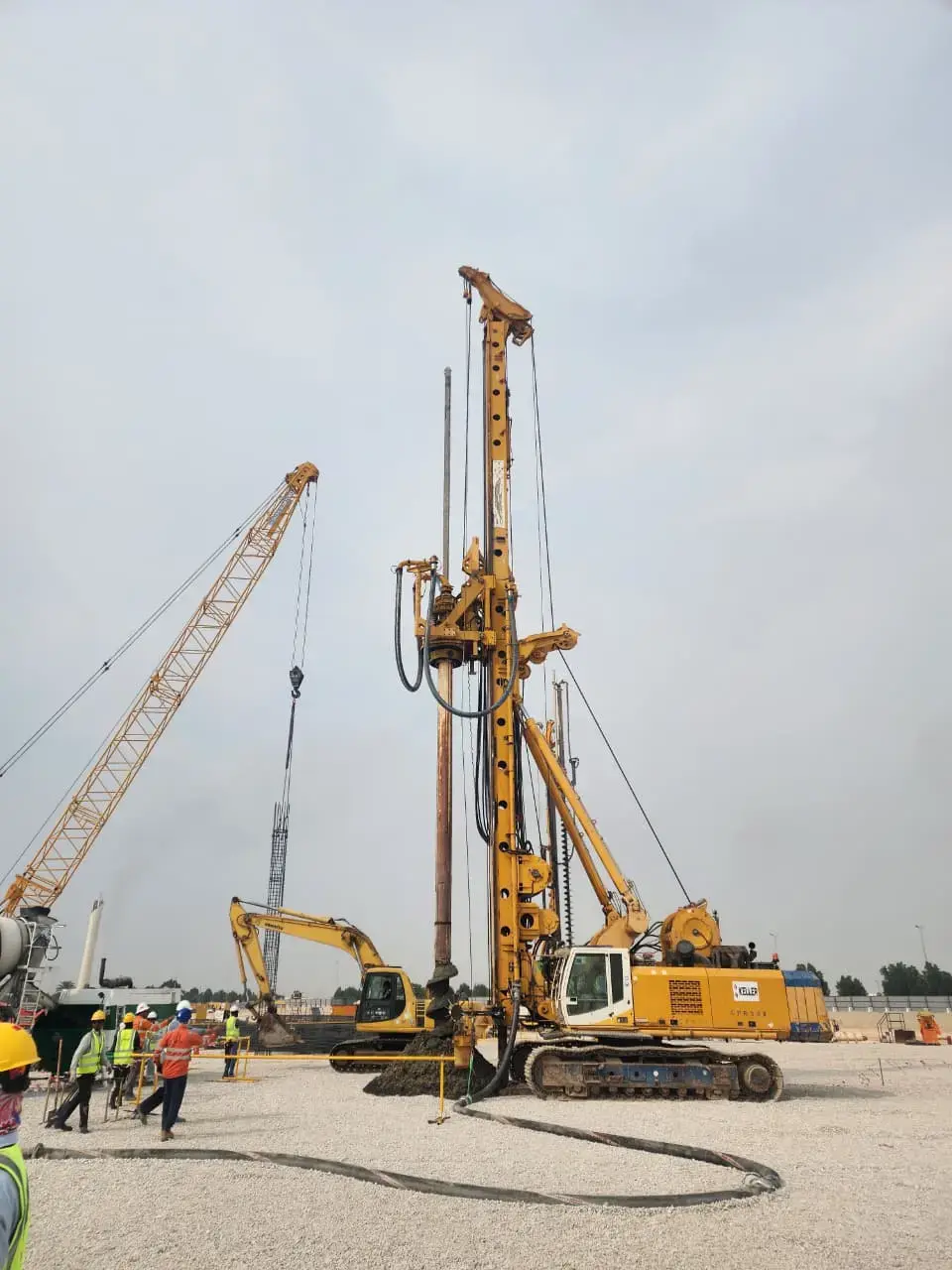 CFA piles at Rixos