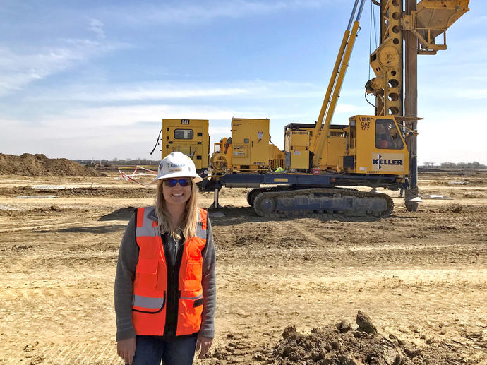 Assistant Project Manager on Keller site