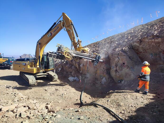 Slope stabilisation solution image