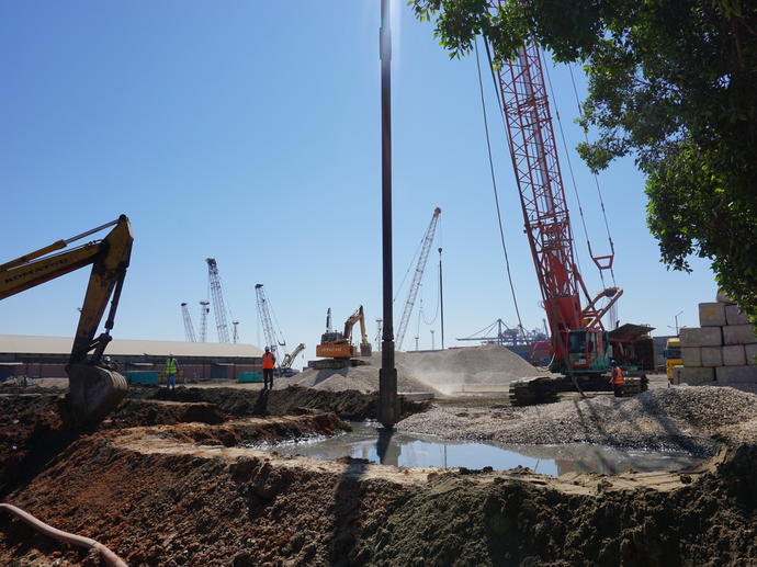 installation of vibro stone columns