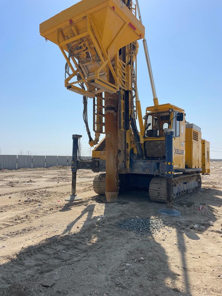 vibro replacement in progress